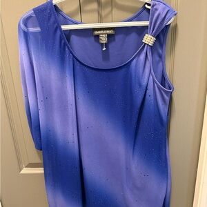 Frank Lyman purple Sleeveless Top